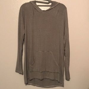 Honey and Lace Oversized Tunic w/ Hoodie